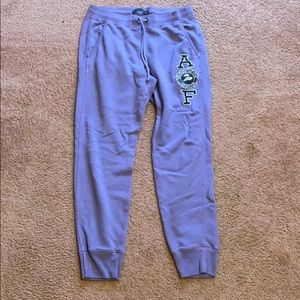 AF purple jogger / sweatpants